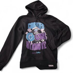 Zumiez Black and Purple Graphic Hoodie